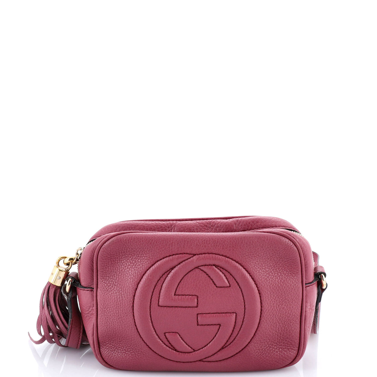 Gucci GUCCI Soho Disco Crossbody Bag Leather Small