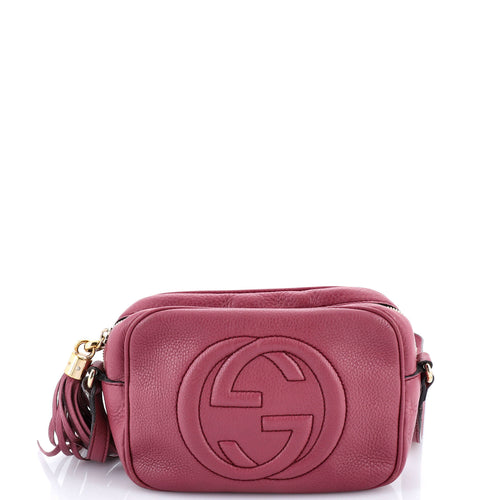 GUCCI Soho Disco Crossbody Bag Leather Small