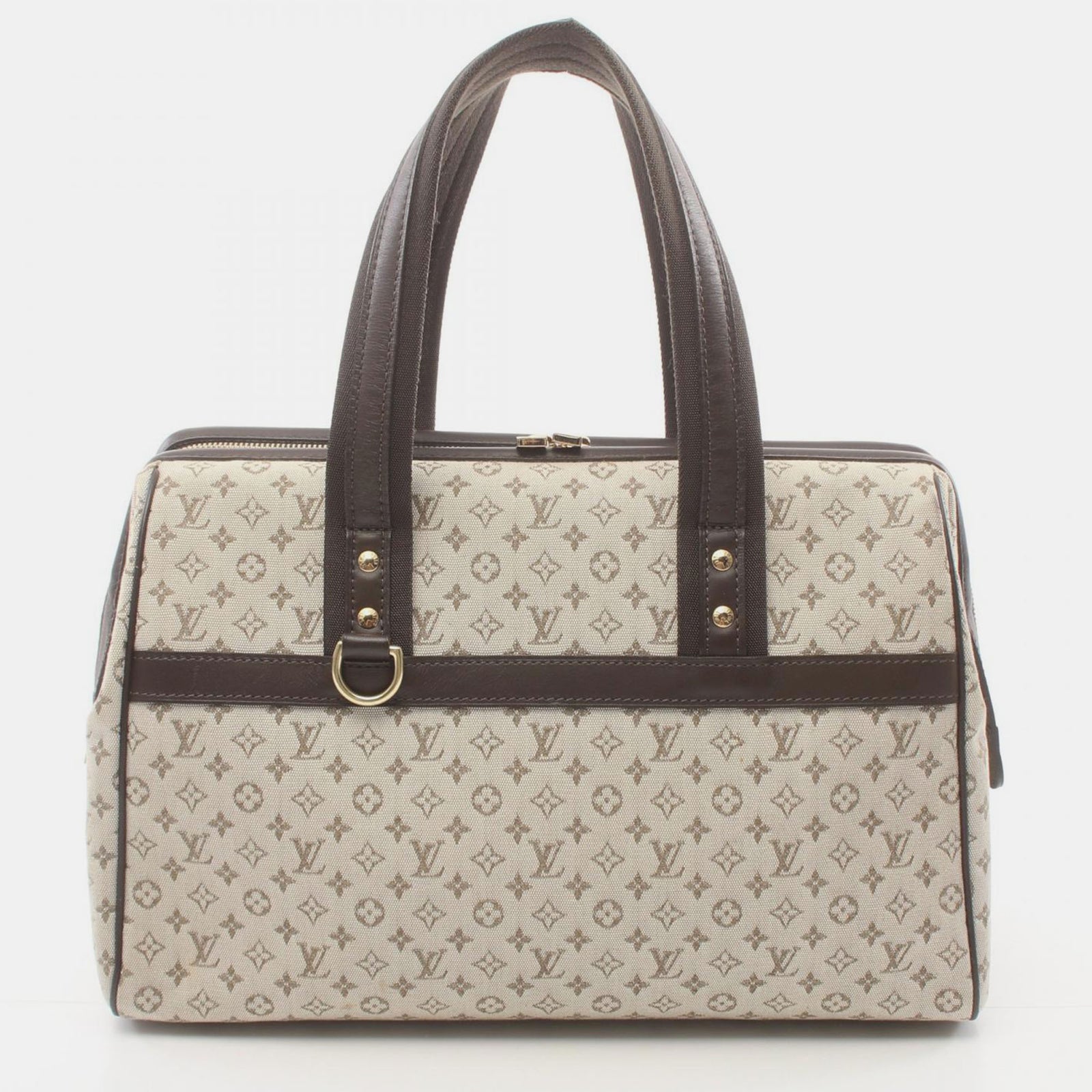 Louis Vuitton Braune Umhängetasche „Josephine GM“ aus Canvas