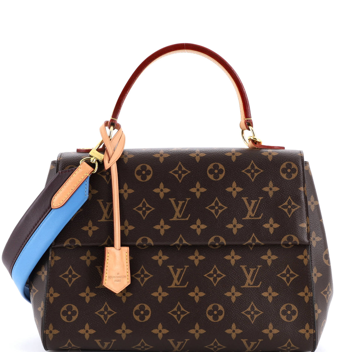 Louis Vuitton Cluny Top Handle Bag Monogram Canvas MM