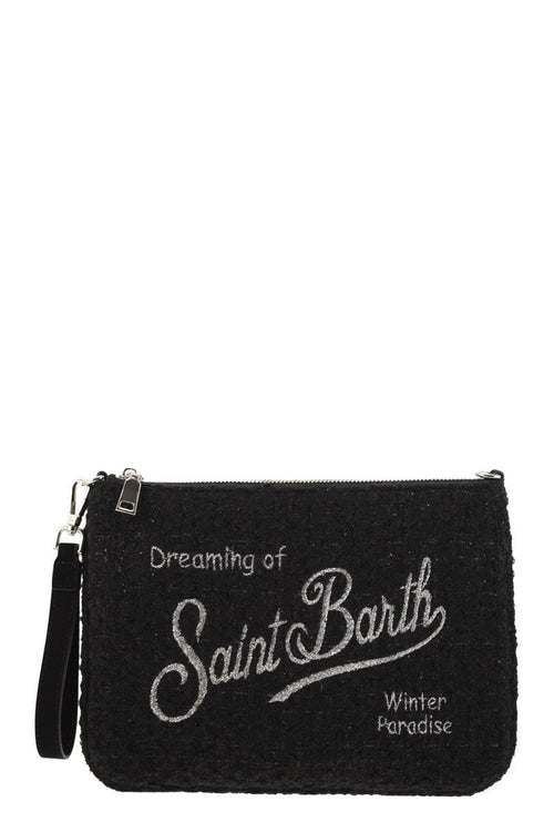 Pochette Bag With Shoulder Strap in Black | PAR0009