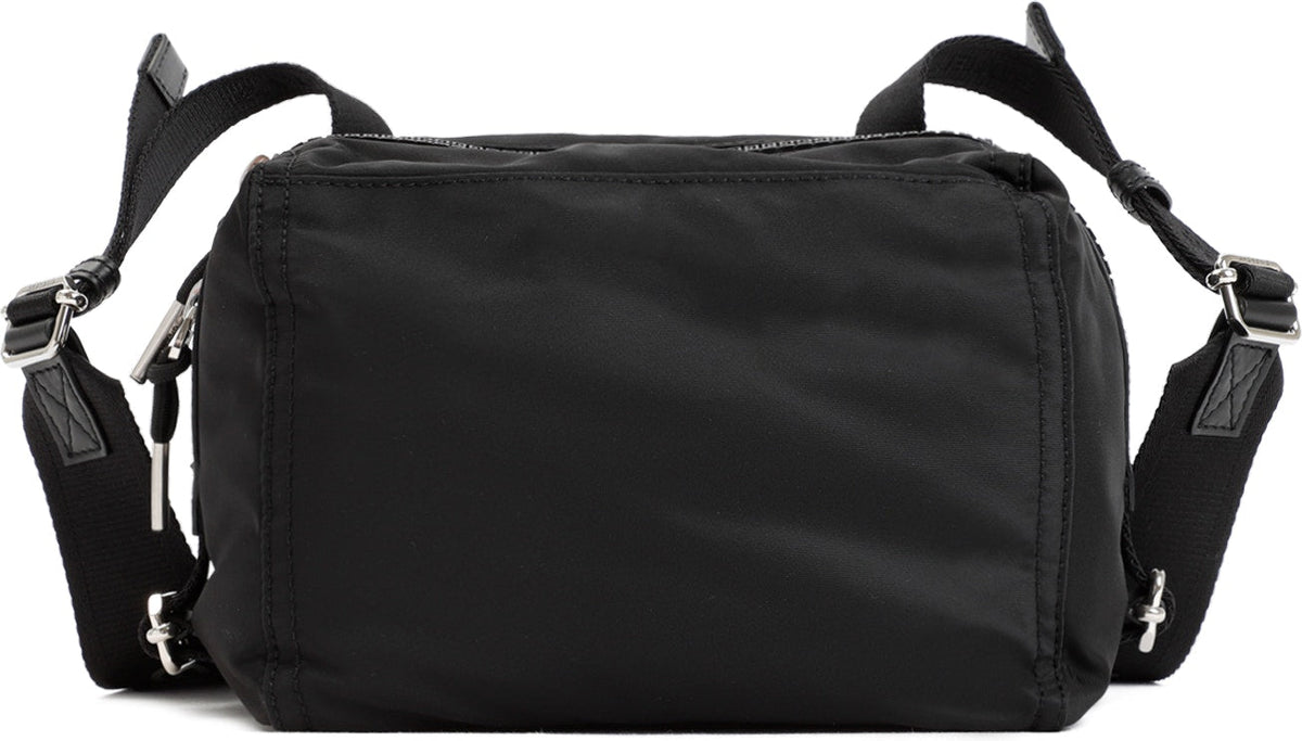 Givenchy Men's Mini Pandora Nylon Messenger Bag in Black | BK50CRK1JE Color 001