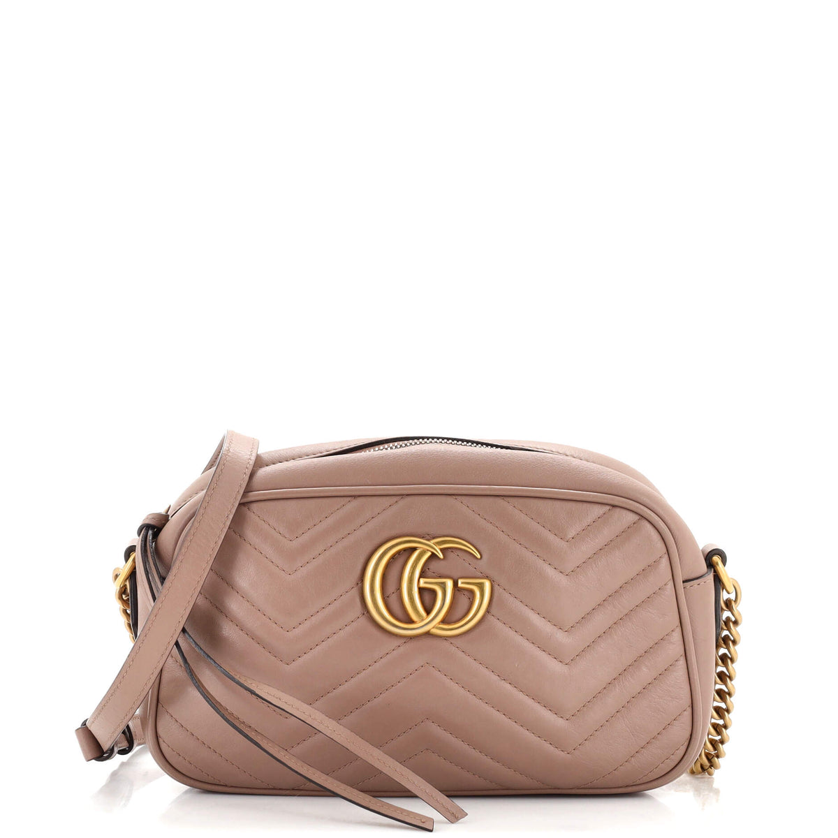 Gucci GUCCI GG Marmont Shoulder Bag Matelasse Leather Small