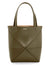 Women's Puzzle Fold Tote Bag in Dkhaki | A657V25X01