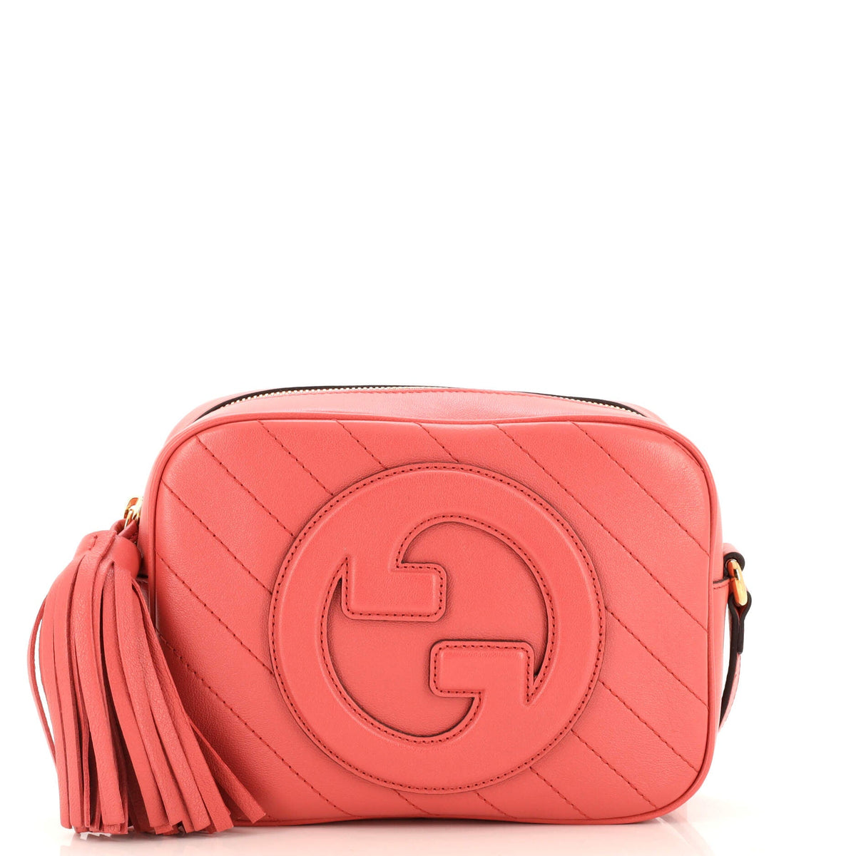 Gucci GUCCI Blondie NM Camera Shoulder Bag Diagonal Quilted Leather Small