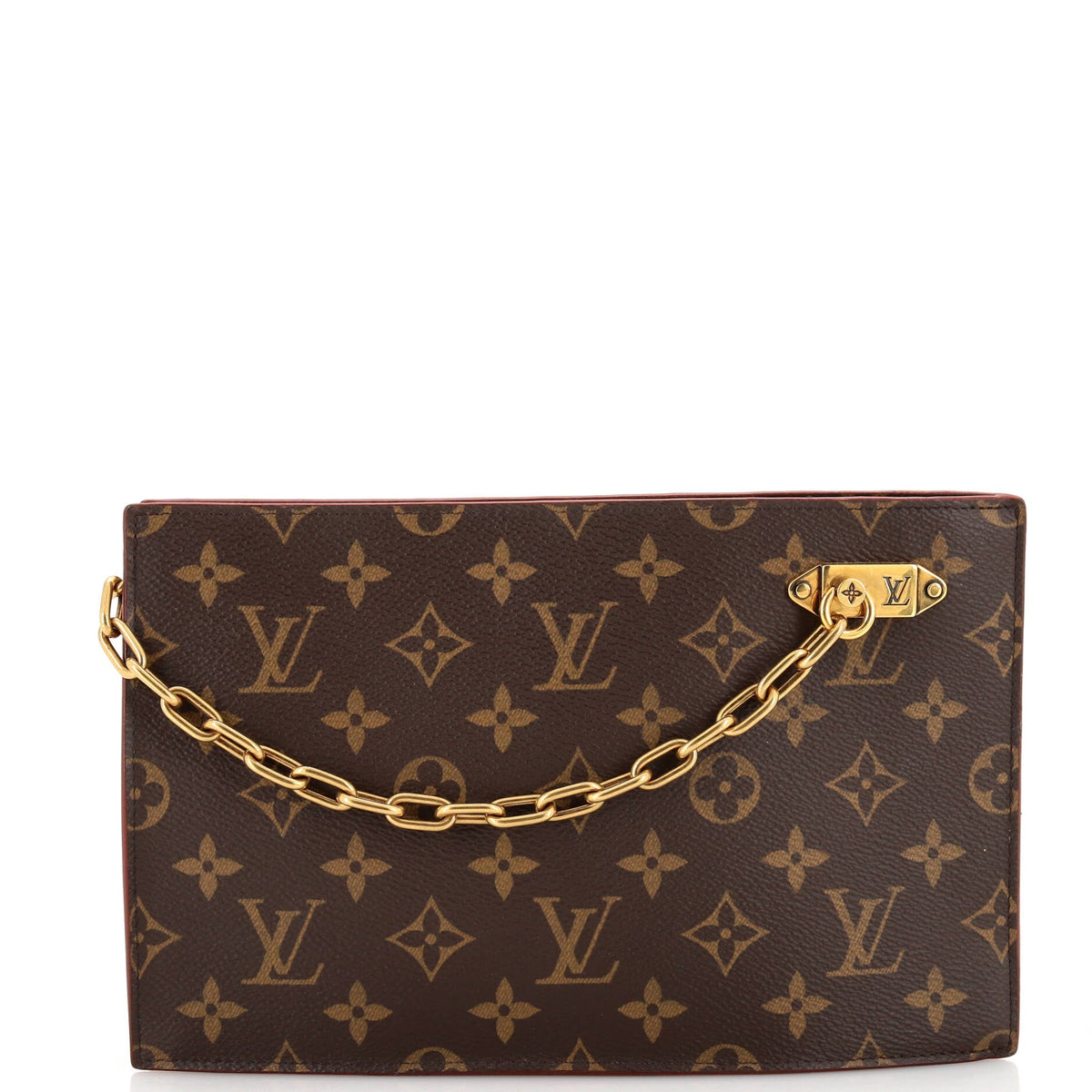 Louis Vuitton Legacy Chain Clutch Monogram Canvas