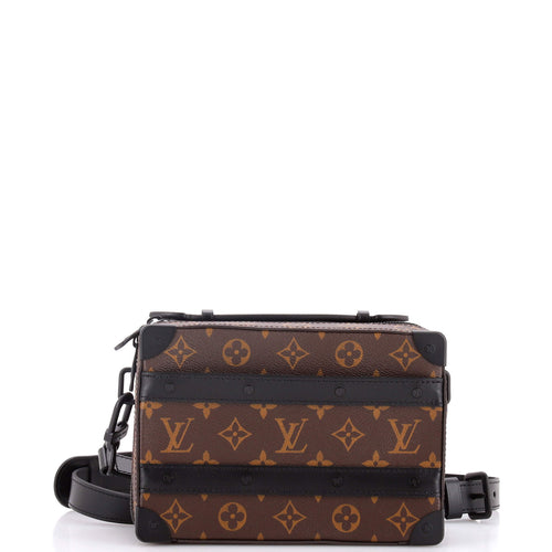 Handle Soft Trunk Bag Macassar Monogram Canvas