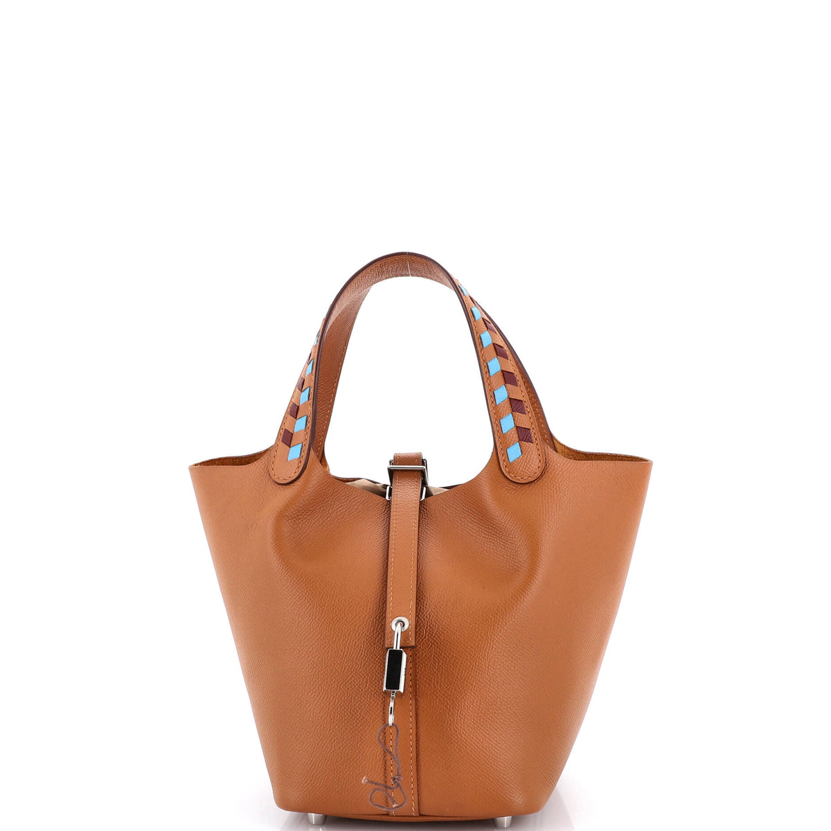 Herm?s Picotin Lock Bag Tressage Epsom PM