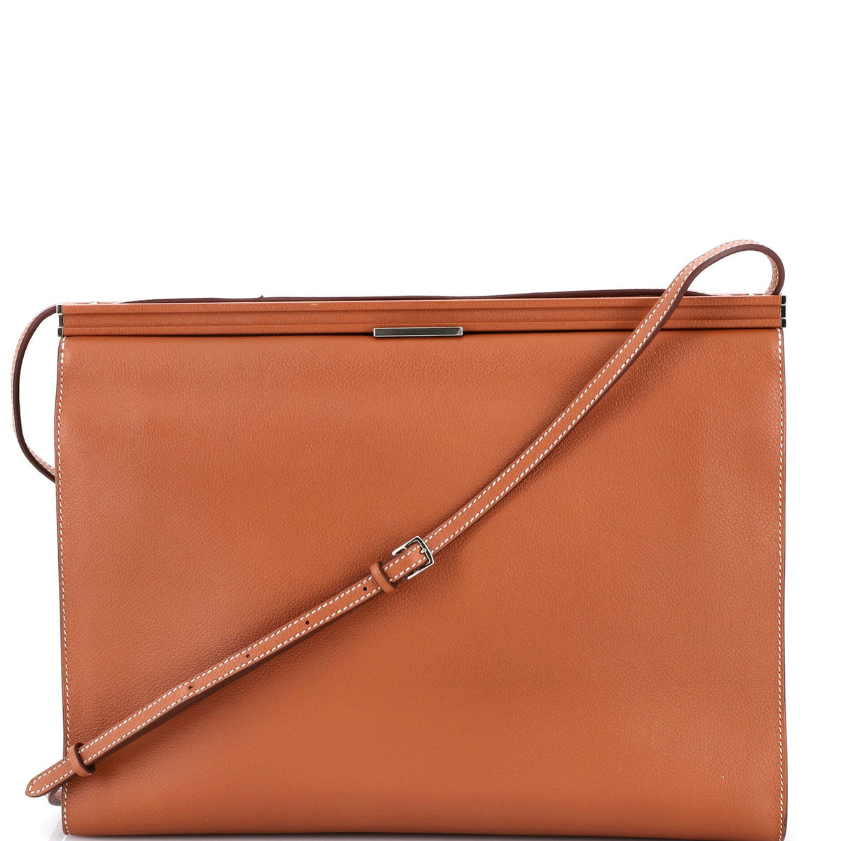 Herm?s Clic-H Shoulder Bag Evercolor 33