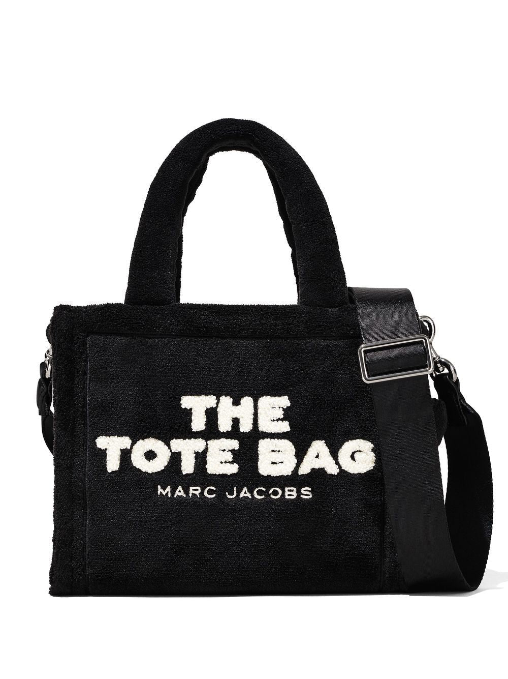 Marc Jacobs Women's The Terry Small Tote Bag in Black | Size UNI | H058M06PF22