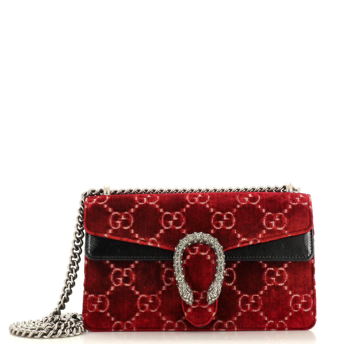 Gucci GUCCI Dionysus Bag GG Velvet Mini