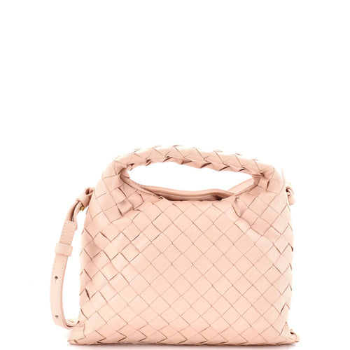 Hop Top Handle Bag Intrecciato Nappa Mini