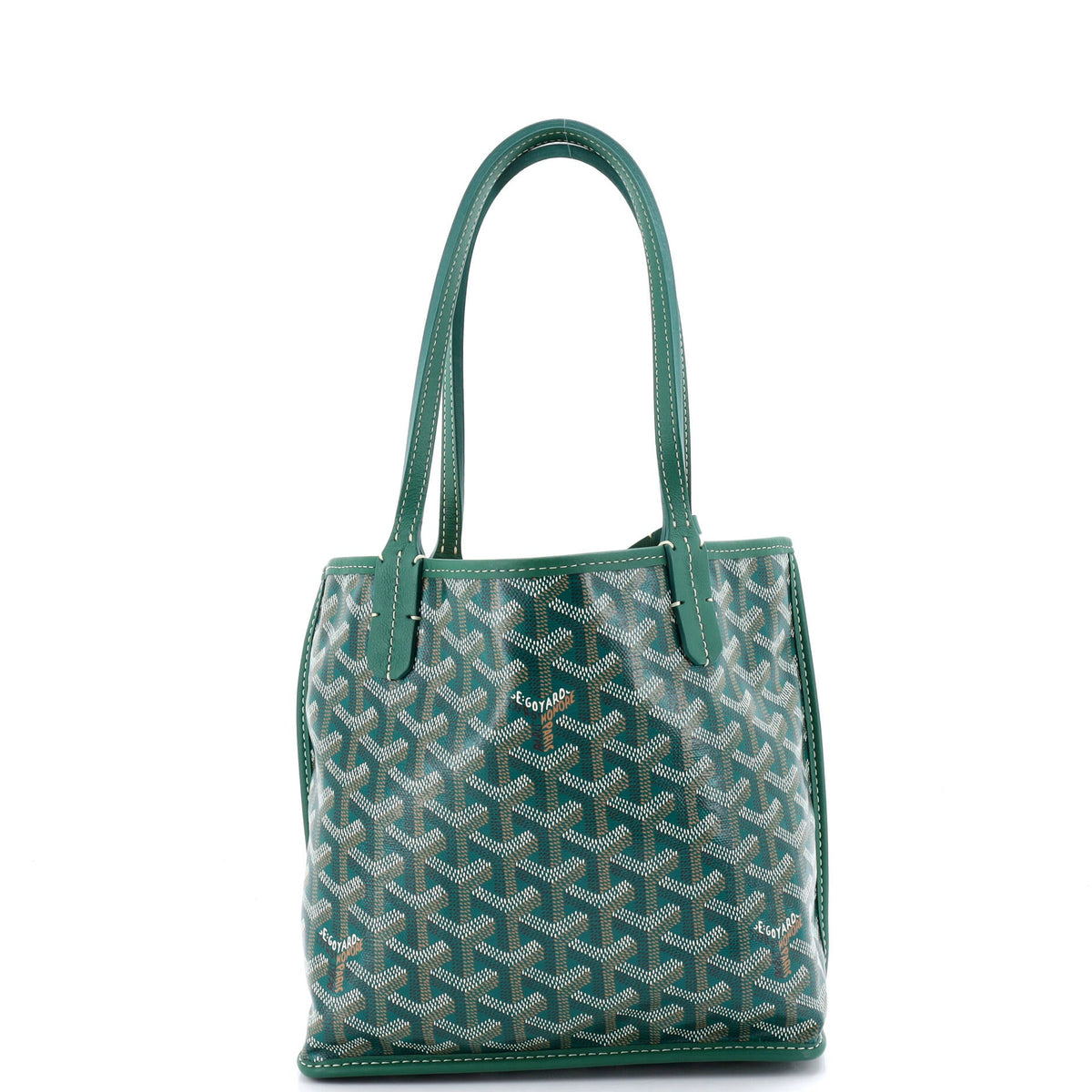 Goyard GOYARD Anjou Reversible Tote Coated Canvas Mini
