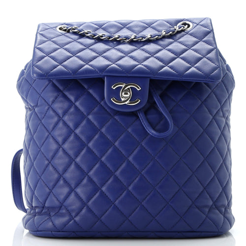 CHANEL Urban Spirit Backpack Quilted Lambskin Large