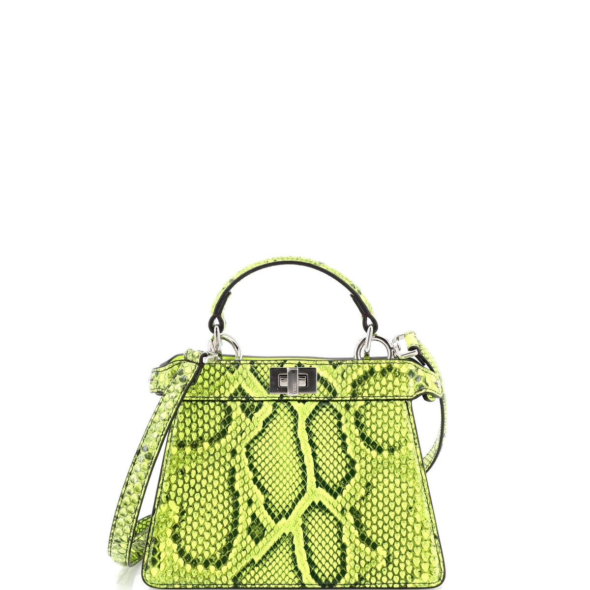 Fendi FENDI Peekaboo ISeeU Bag Python Petite