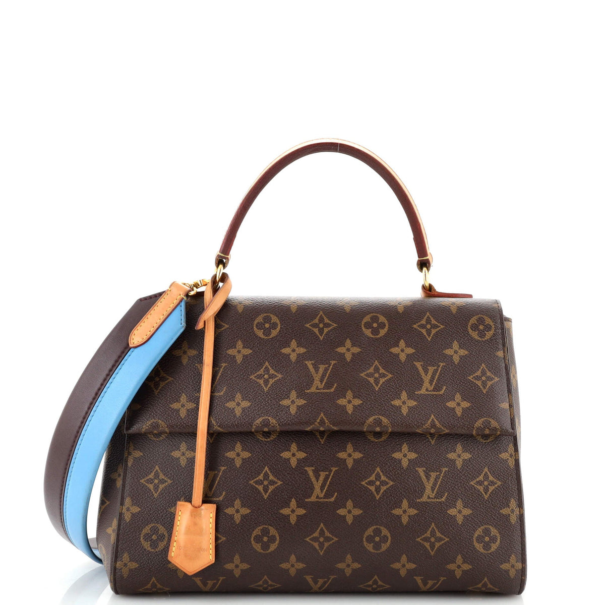Louis Vuitton Cluny Top Handle Bag Monogram Canvas MM