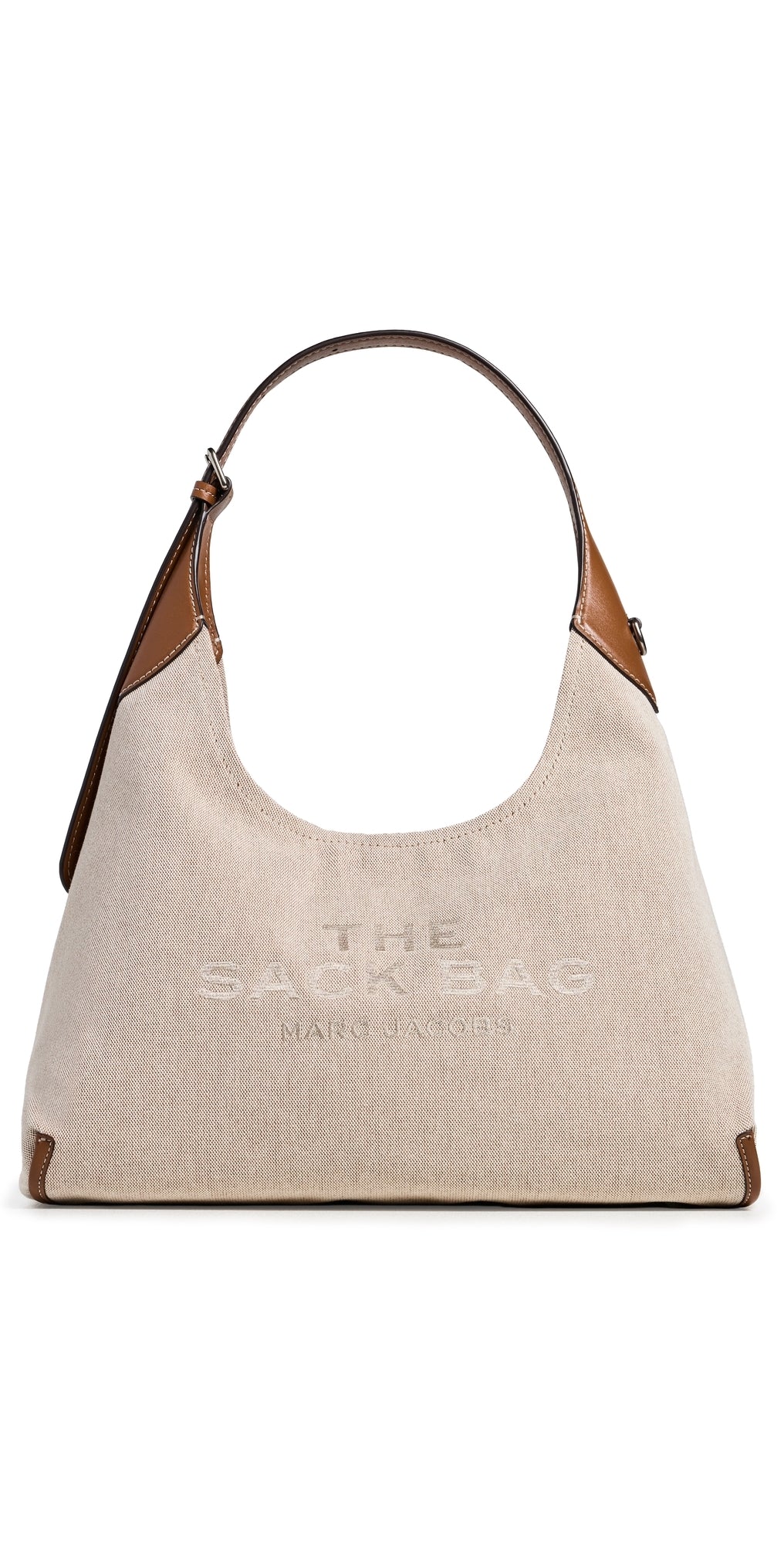 Marc Jacobs The Belted Sack Shoulder Bag Beige/Argan Oil One Size
