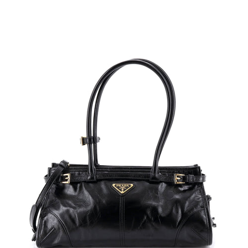 PRADA Bonnie Handbag Vitello Shine Medium