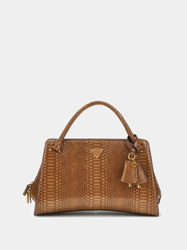 Guess Annita Python-Print Handbag