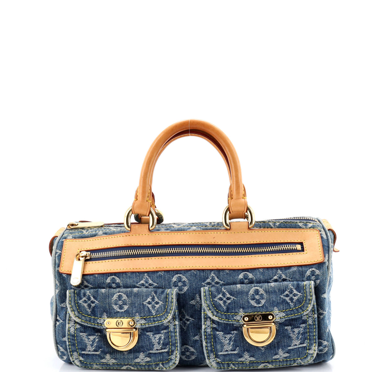 Louis Vuitton Neo Speedy Bag Denim