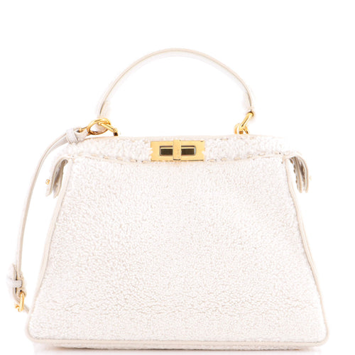 FENDI Peekaboo ISeeU Bag Shearling Medium
