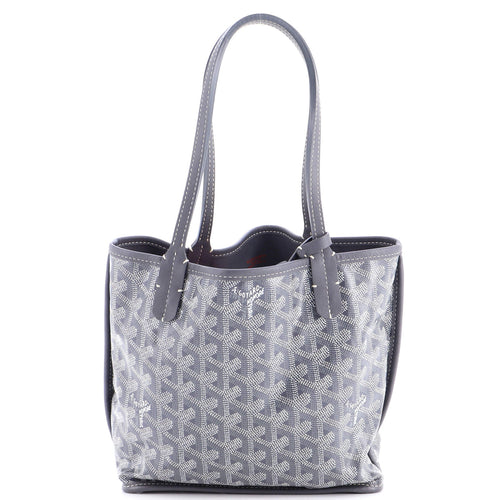 GOYARD Anjou Reversible Tote Coated Canvas Mini