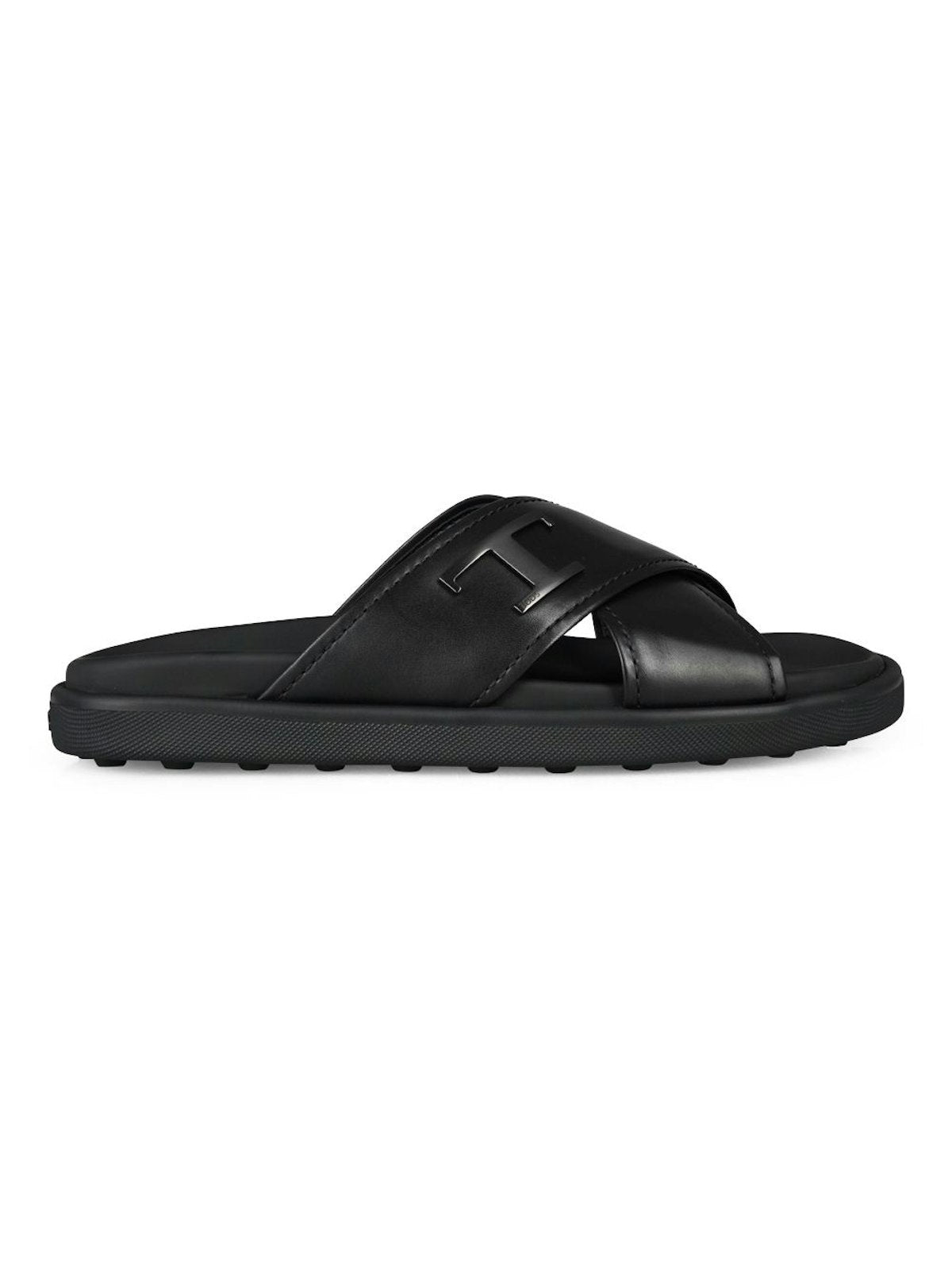 Tod's Men's Slides Shoes in Black | Size 6 | XXM60K0HV40N6M