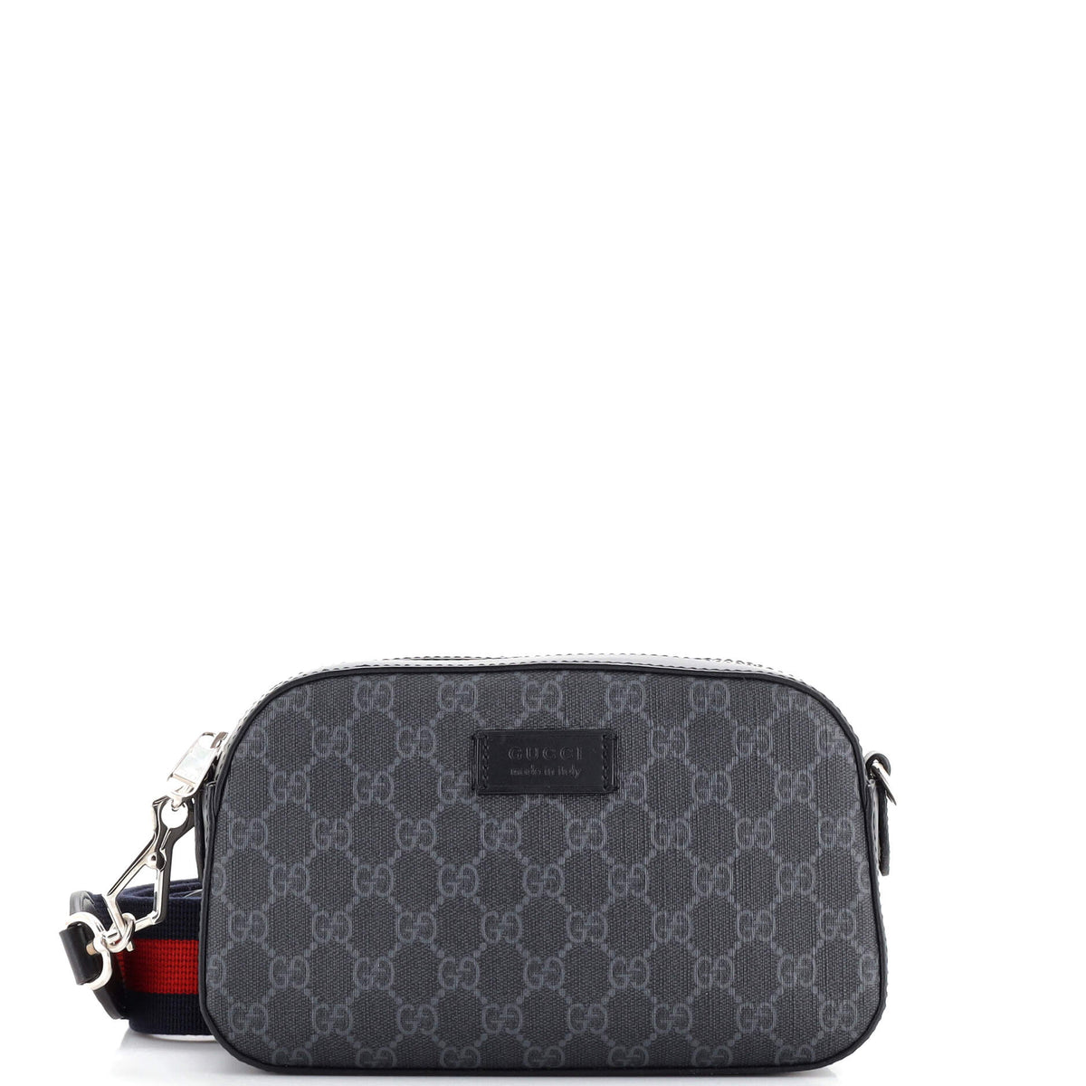 Gucci GUCCI Web Camera Shoulder Bag GG Coated Canvas Small