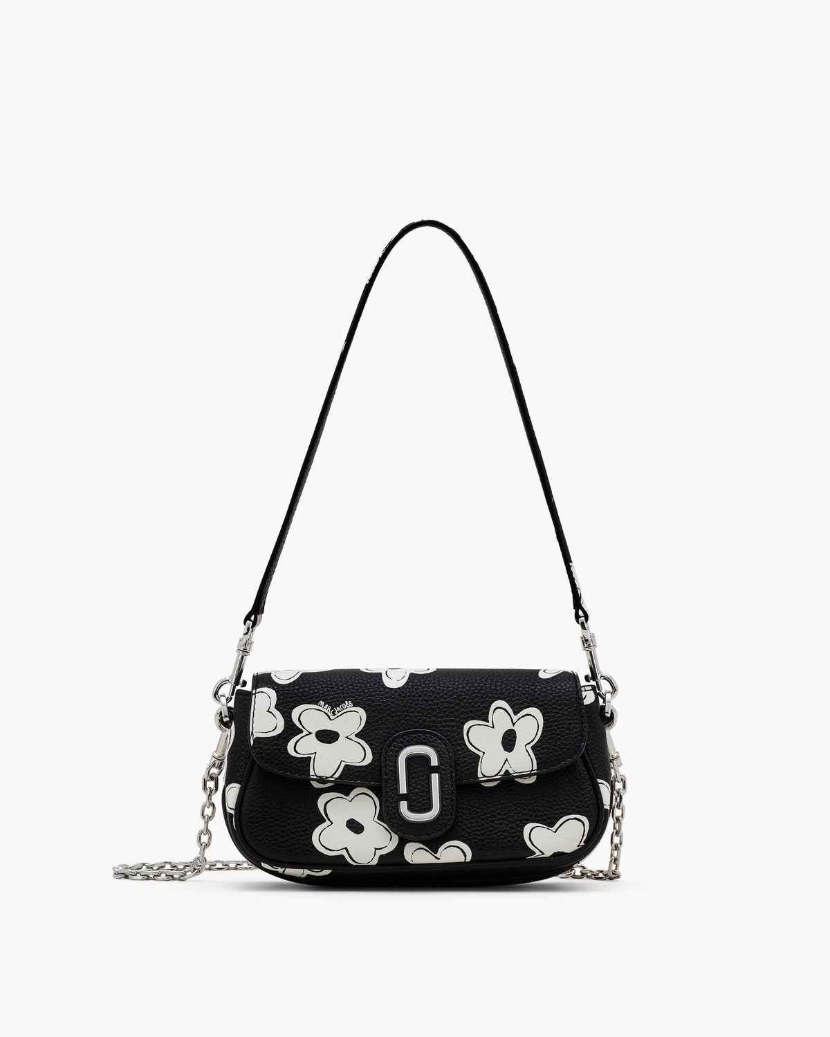 Marc Jacobs The Daisy Clover Shoulder Bag in Black/White
