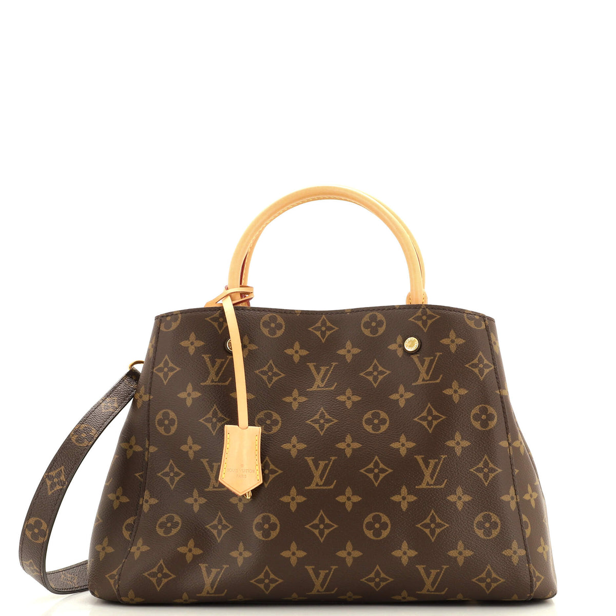 Louis Vuitton Montaigne Handbag Monogram Canvas MM