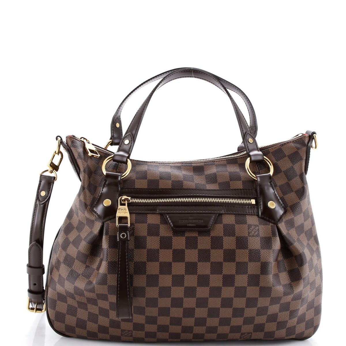 Louis Vuitton Evora Handbag Damier MM