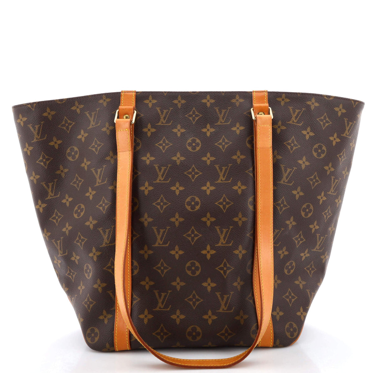 Louis Vuitton Shopping Sac Handbag Monogram Canvas MM