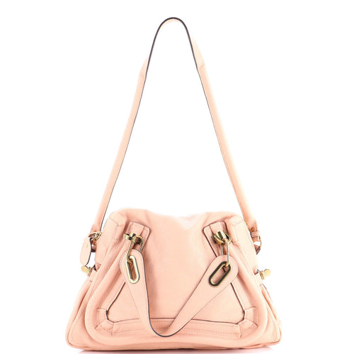 CHLOE Paraty Top Handle Bag Leather Medium