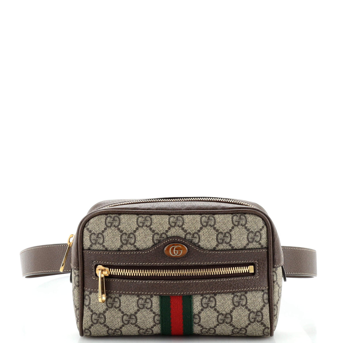 Gucci GUCCI Ophidia Belt Bag GG Coated Canvas Small