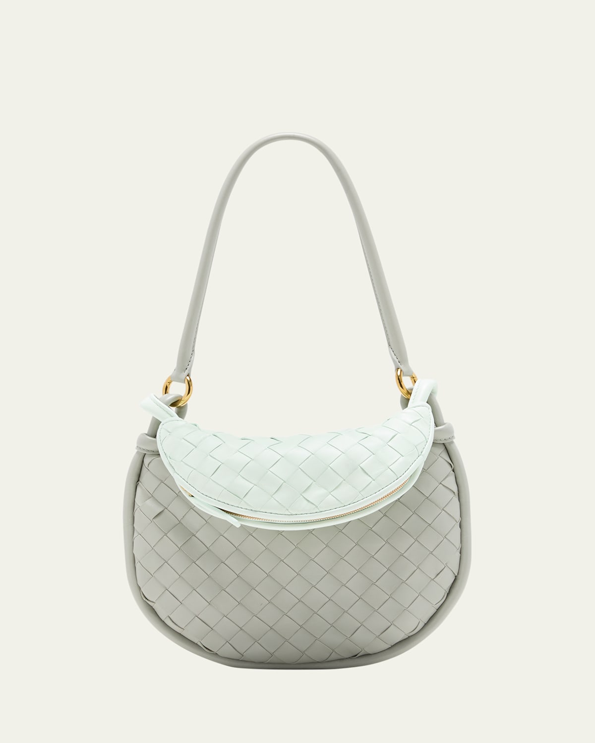 Bottega Veneta Gemelli Small Intrecciato Shoulder Bag