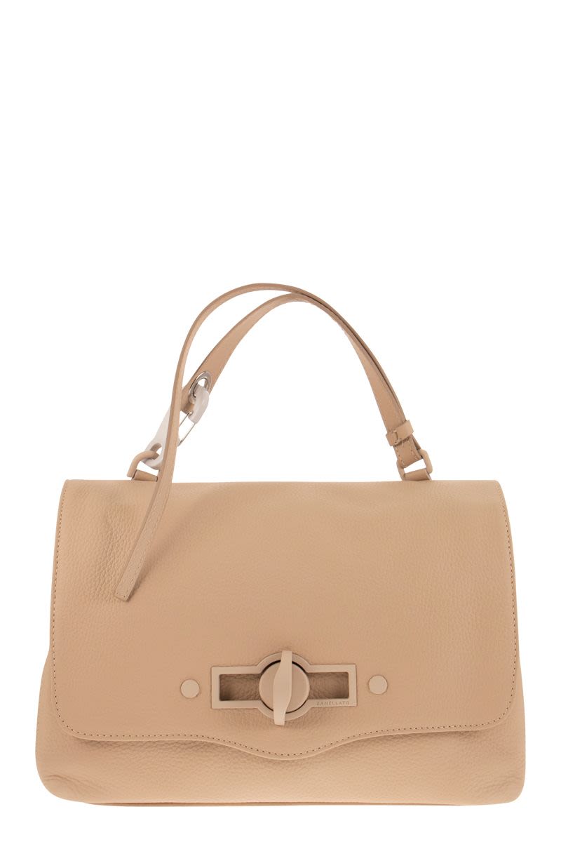 Zanellato Women's Postina Hooked - Handbag S in Sand | 0680000650000
