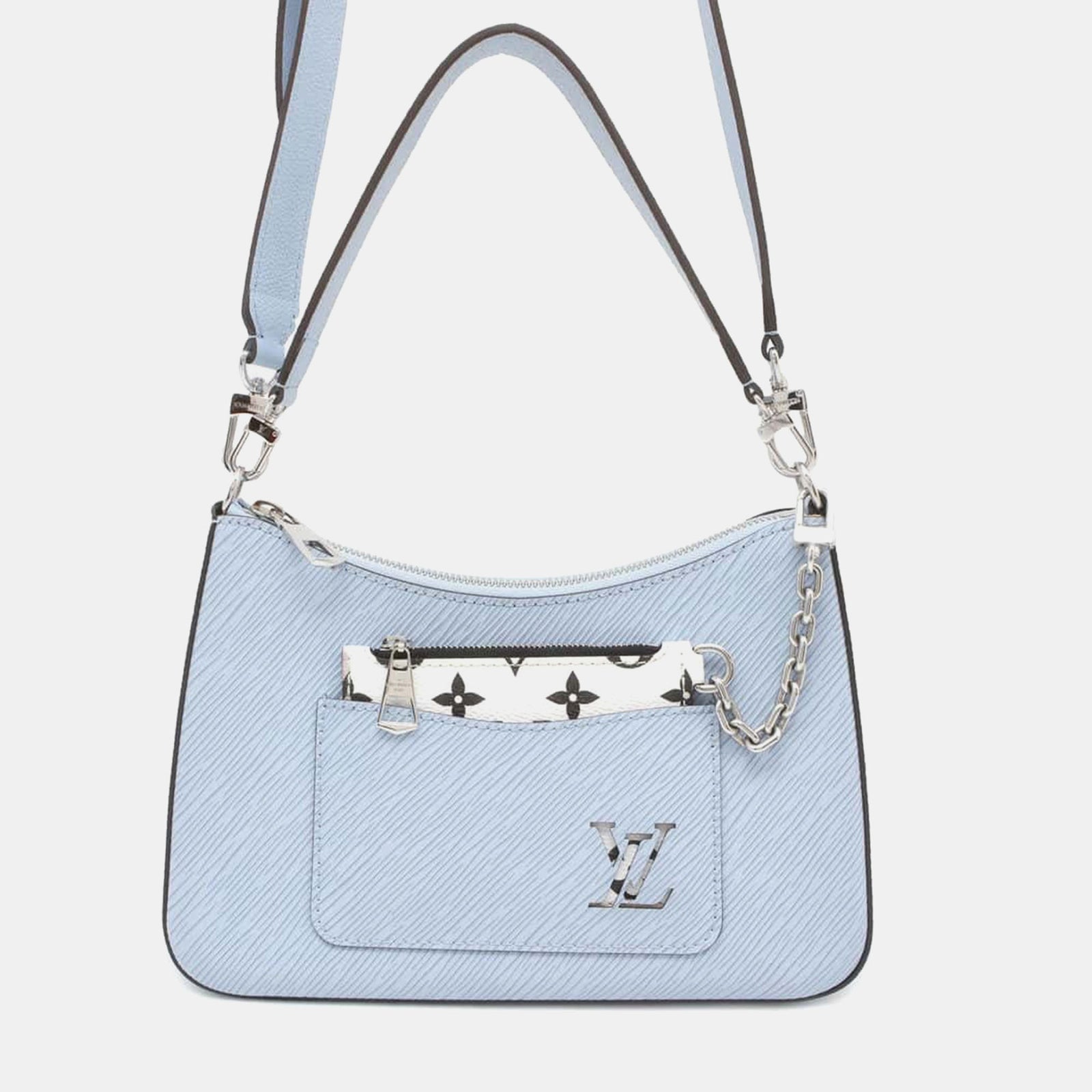 Louis Vuitton Blaue Murrell NM Nuage Epi-Tasche aus Leder