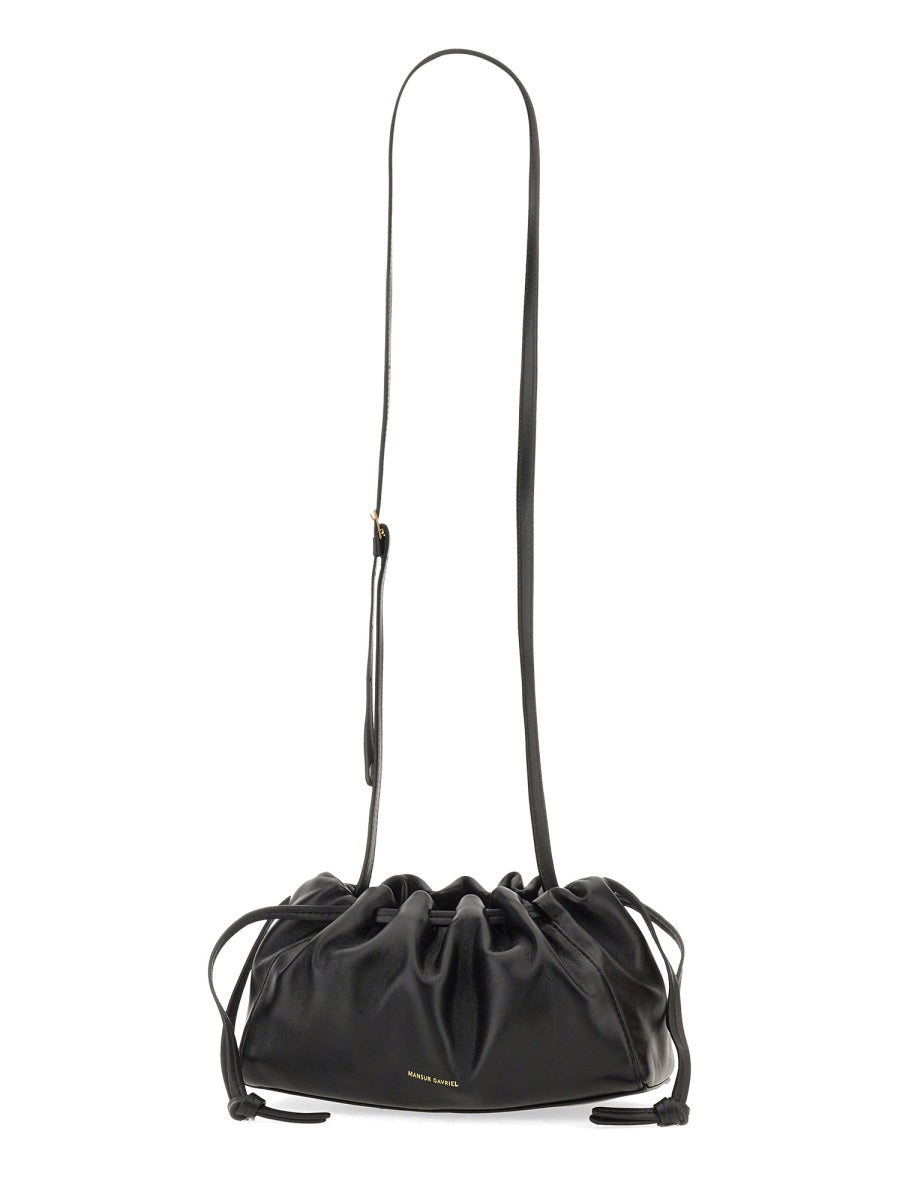 Mansur Gavriel Mansur Gavriel Gaia Shoulder Mini Bloom Shoulder Bag - Black