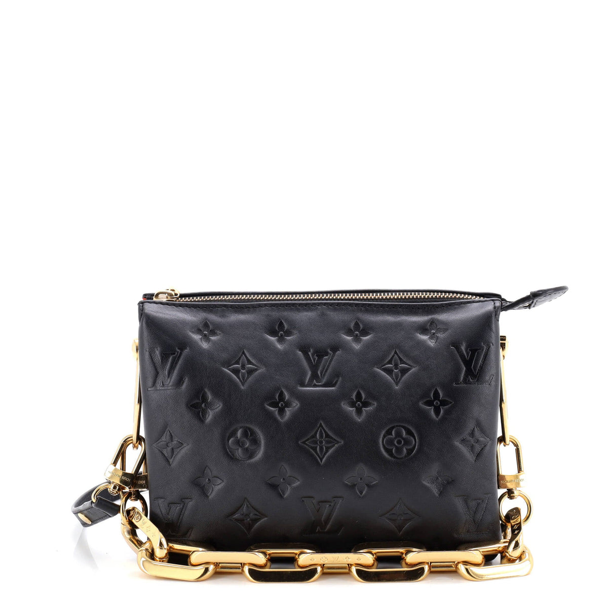 Louis Vuitton Coussin Bag Monogram Embossed Lambskin BB