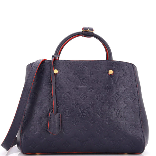 Montaigne Handbag Monogram Empreinte Leather MM