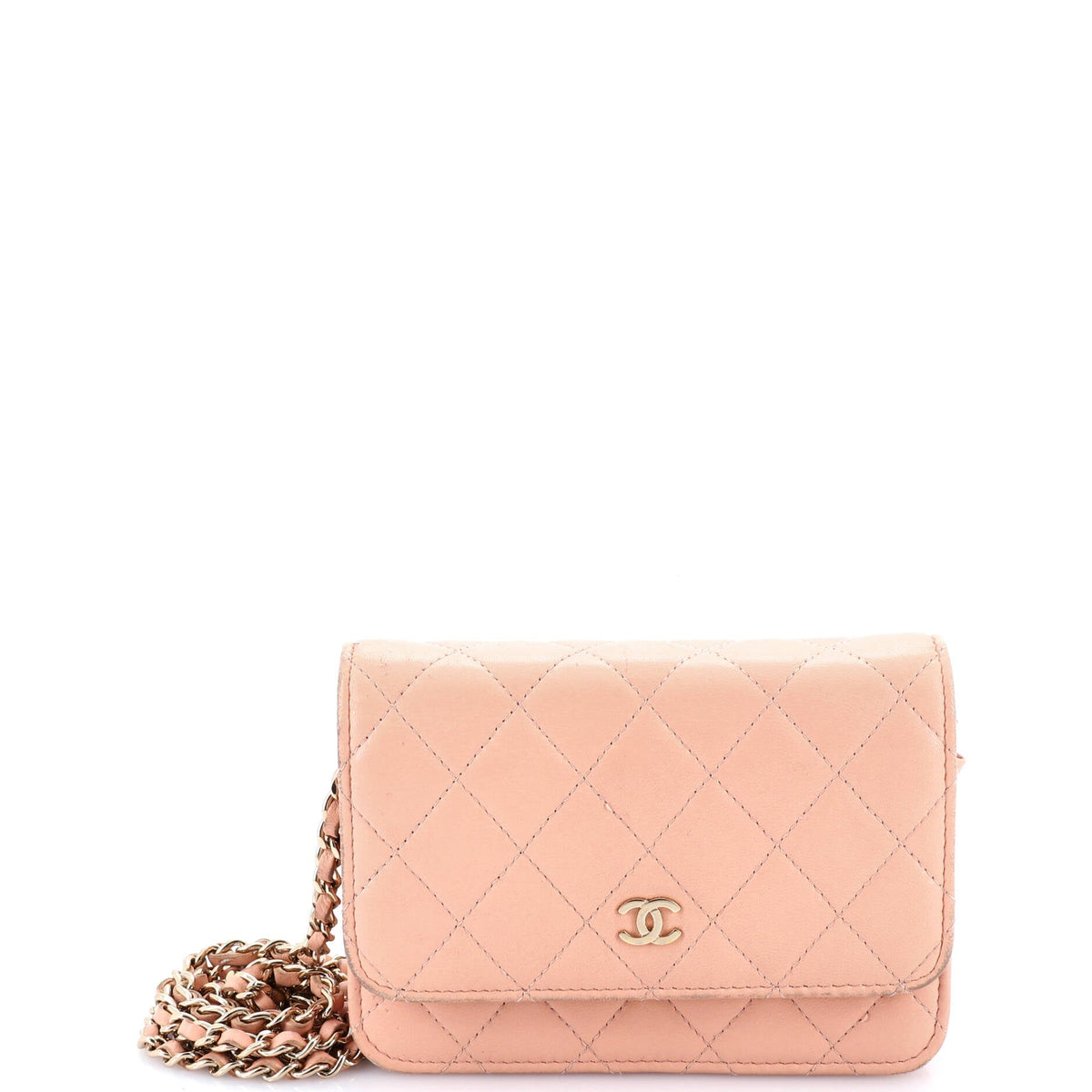 Chanel CHANEL Wallet on Chain Quilted Lambskin Mini