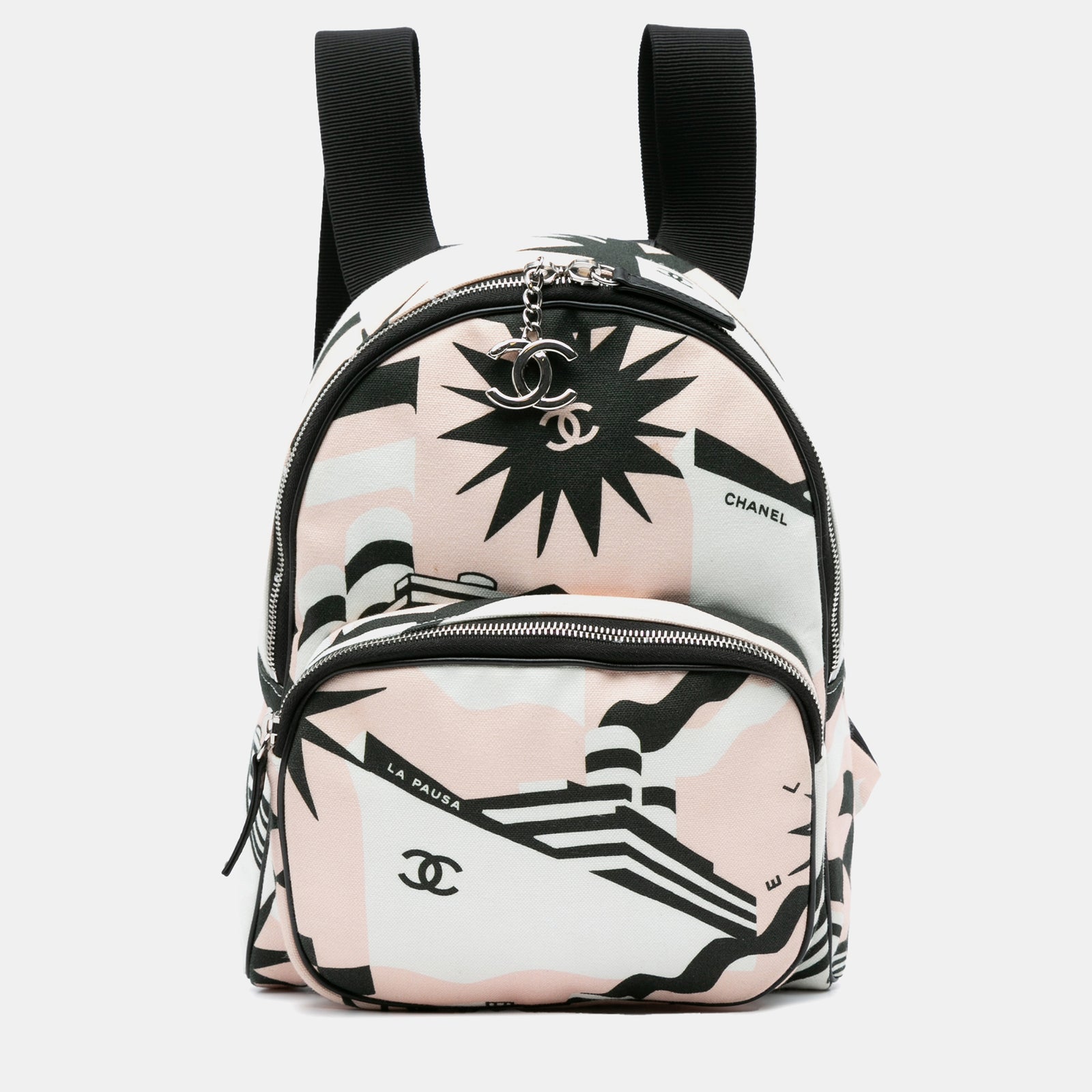 Chanel La Pausa Canvas-Rucksack