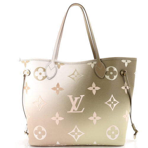 Neverfull NM Tote Spring in the City Monogram Giant Canvas MM