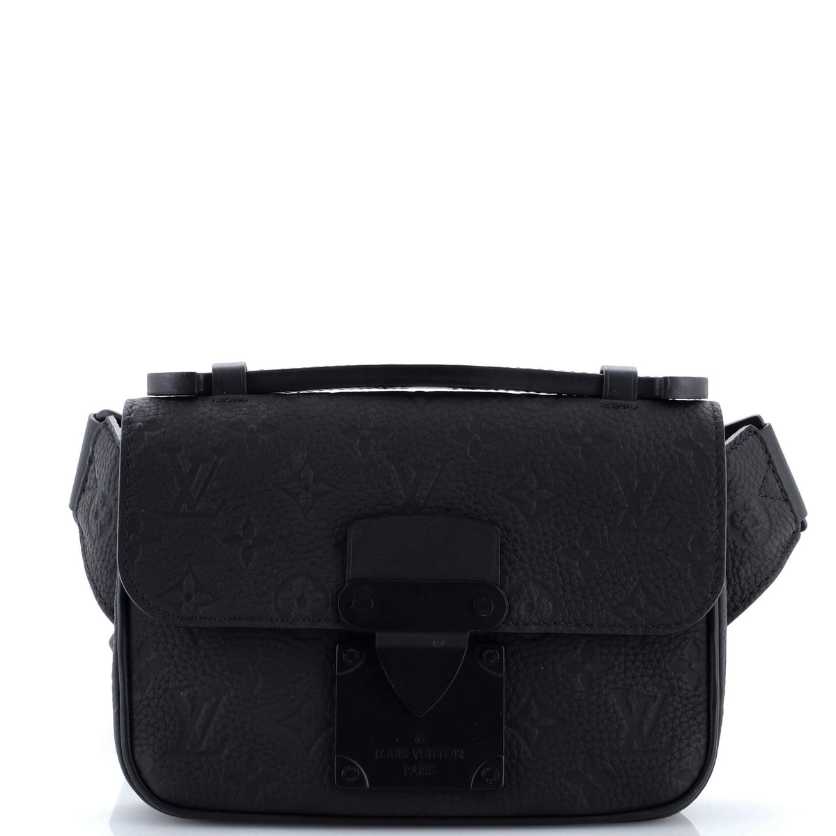 Louis Vuitton S Lock Sling Bag Monogram Taurillon Leather