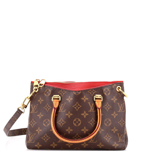 Pallas Tote Monogram Canvas with Leather BB