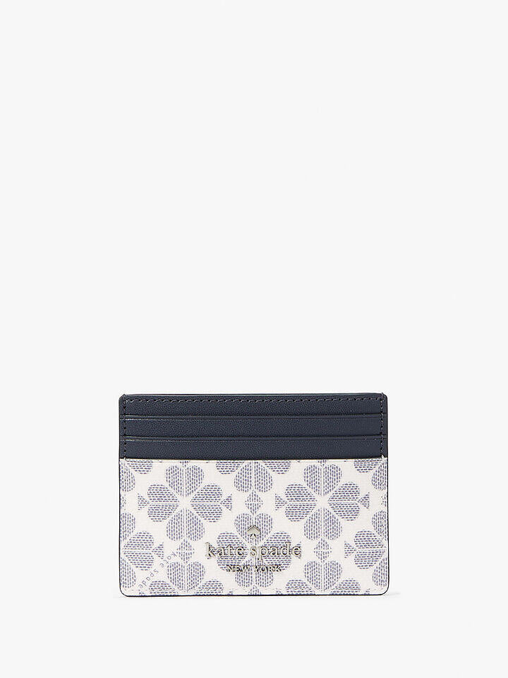 Kate Spade Au Spade Flower Spade Flower Small Slim Card Holder