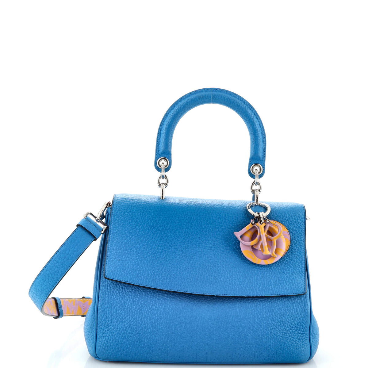 Christian Dior Be Dior Bag Pebbled Leather Small