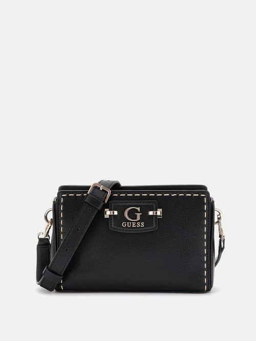 Nastra Stitch-Detail Mini Crossbody