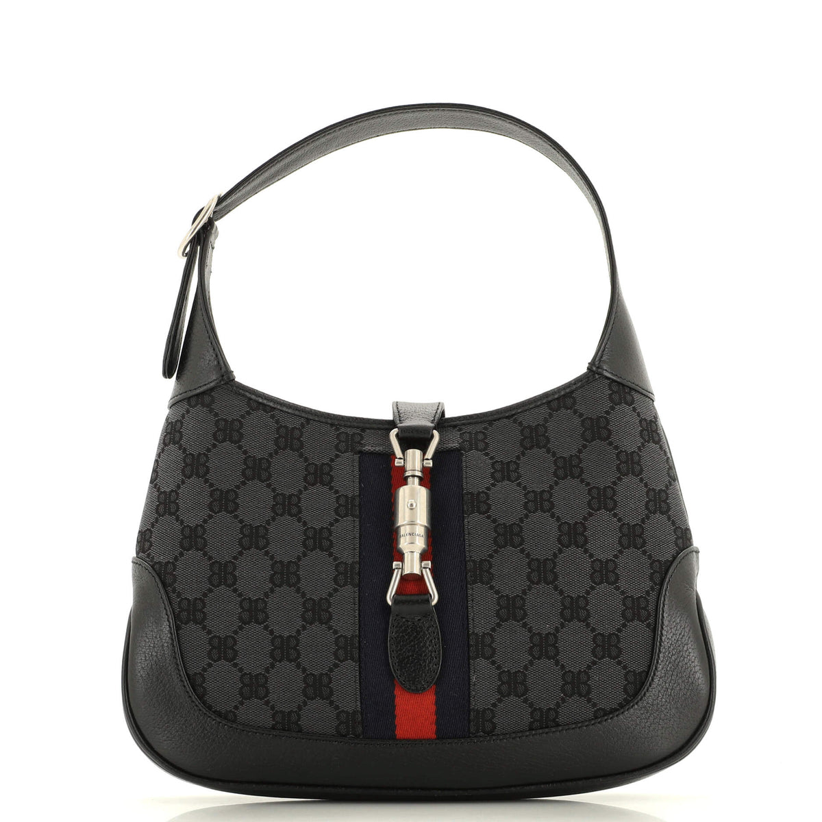 Balenciaga x Gucci The Hacker Project Jackie 1961 Hobo BB Canvas Small