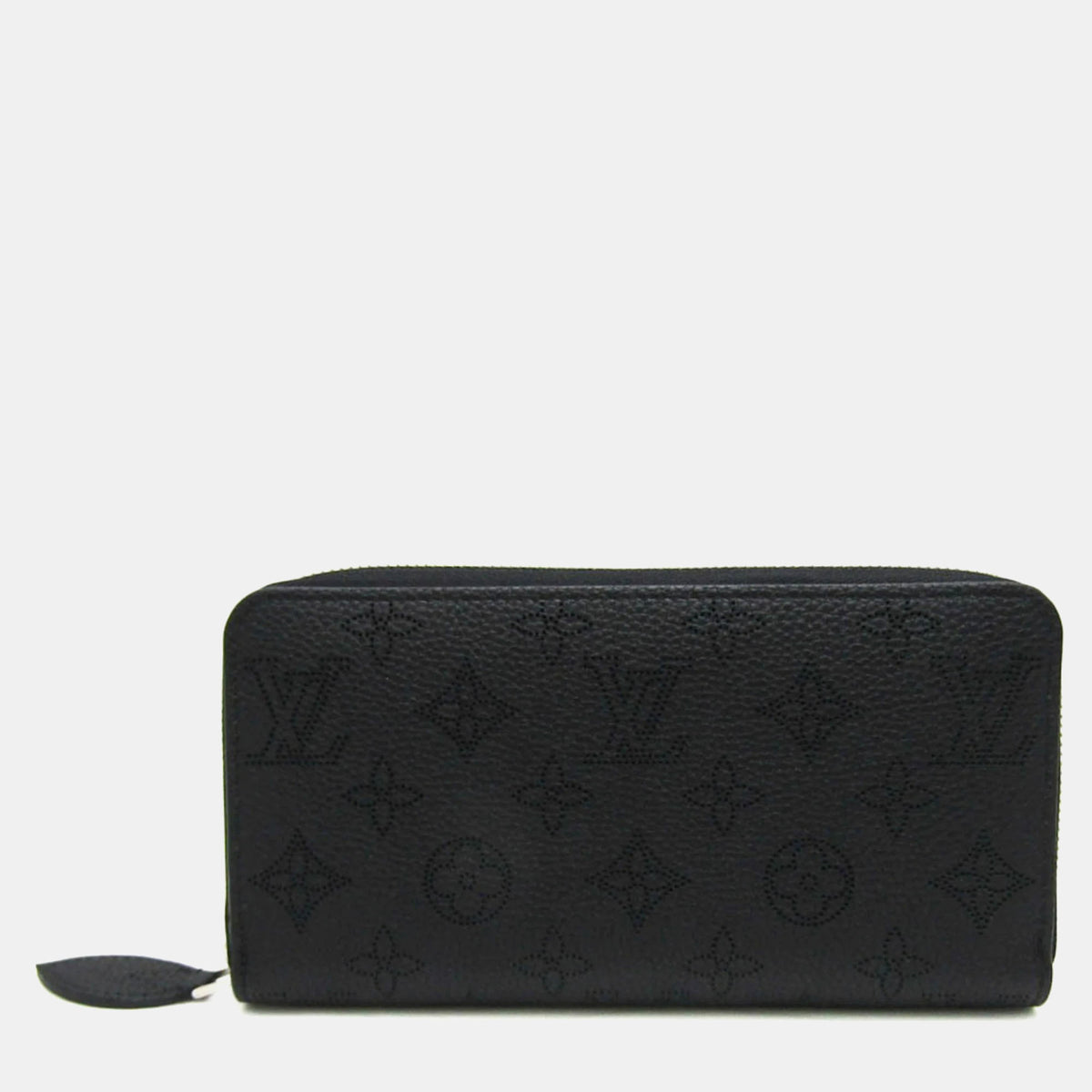 Louis Vuitton LV Monogram Mahina Leather Zippy Wallet